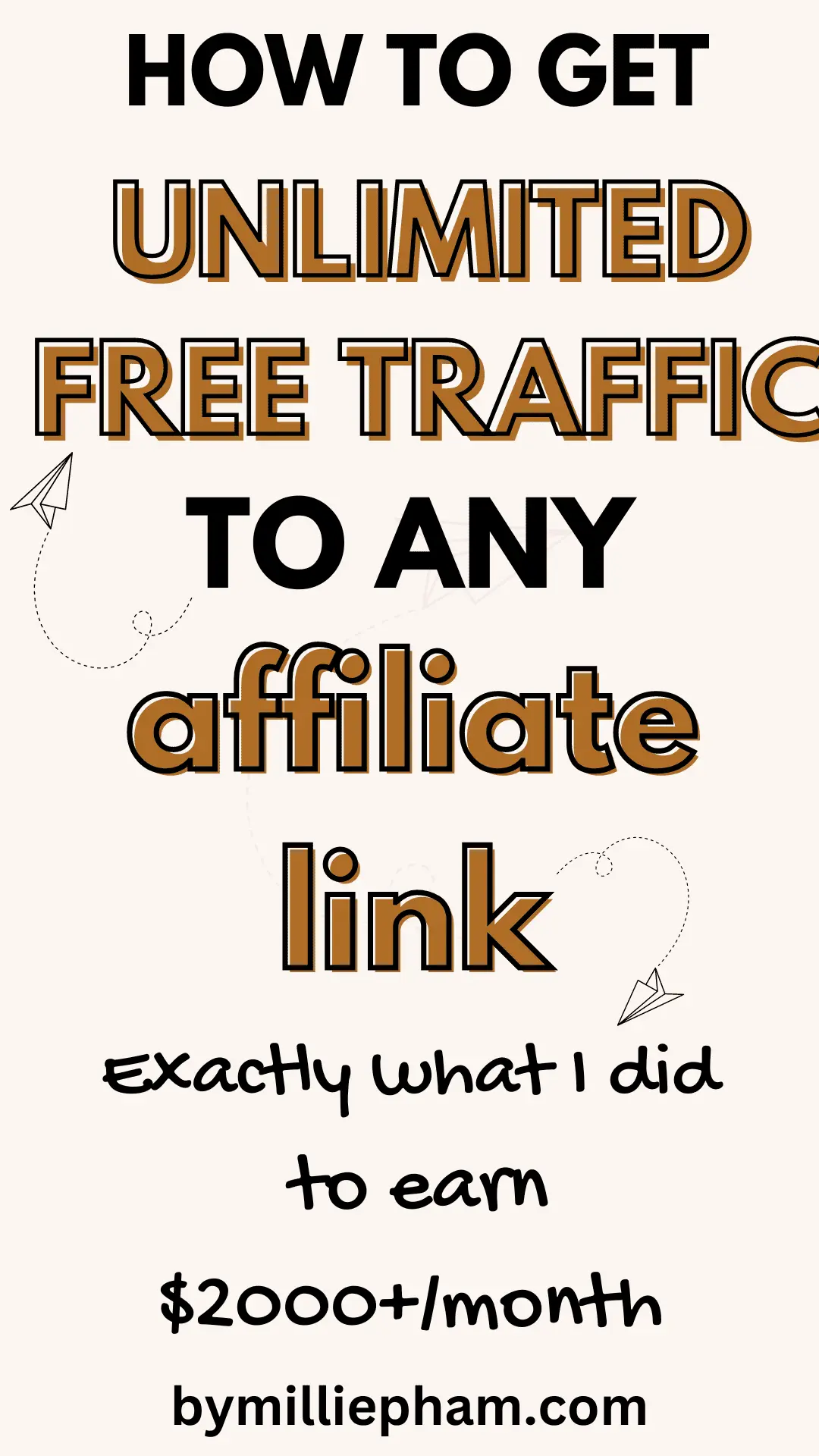 How to Get Unlimited Free Traffic to Any Affiliate Link 2024