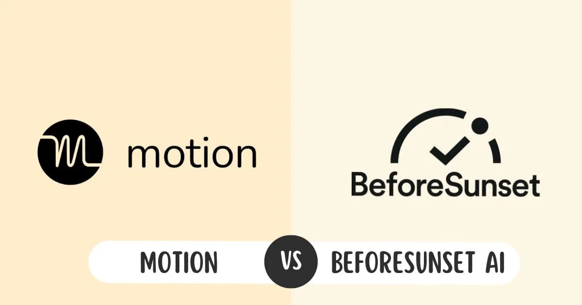 Motion Vs BeforeSunset AI