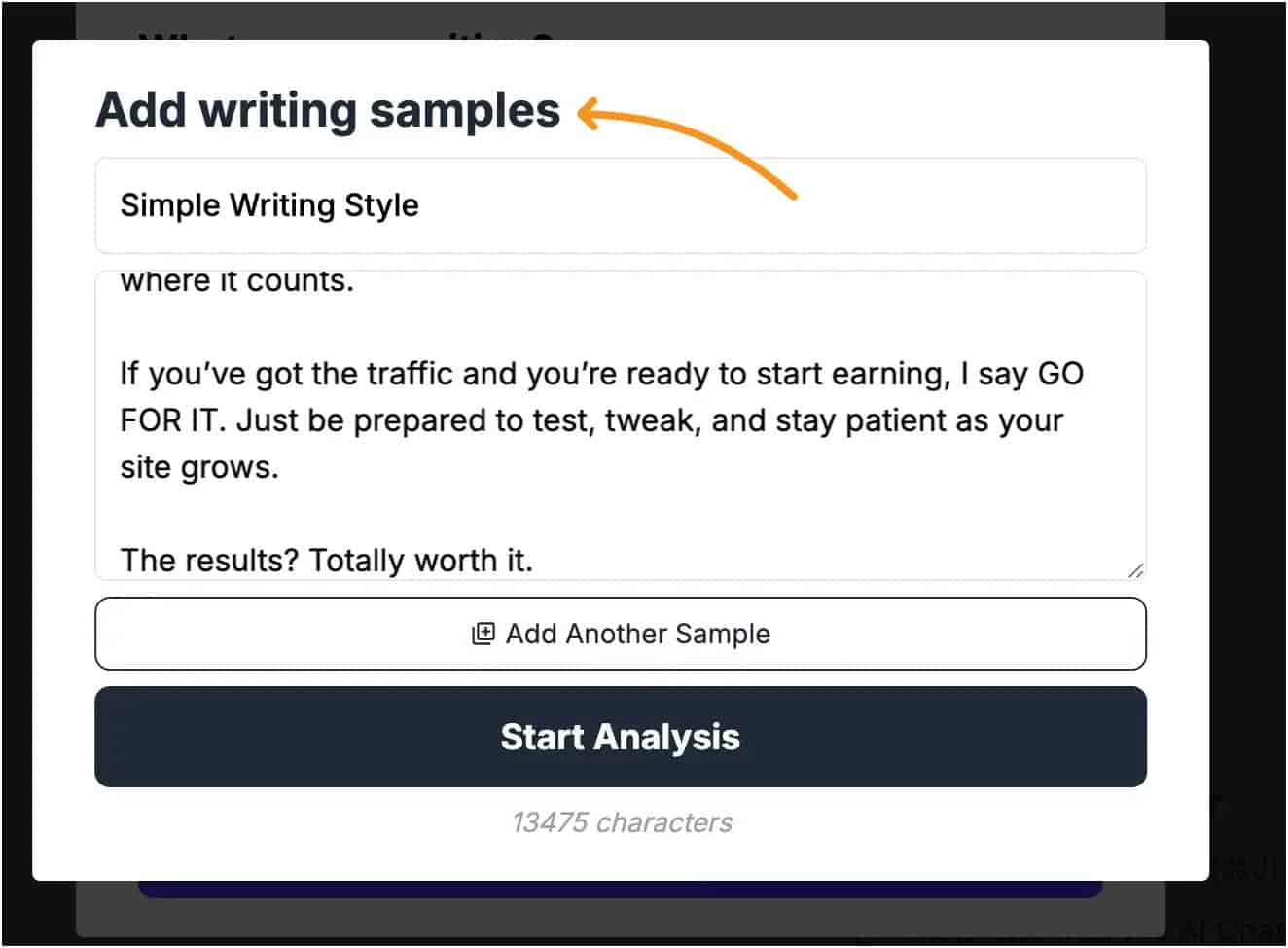JotBot AI mimic your writing style JotBot AI mimic your writing style