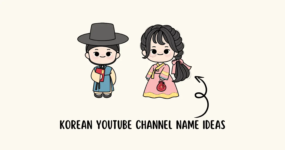 Korean Youtube Channel Name Ideas (1)