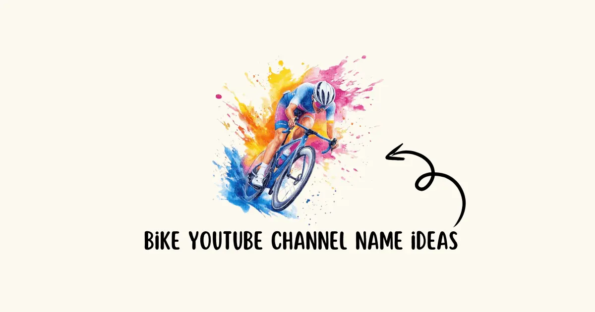 bike youtube channel name ideas