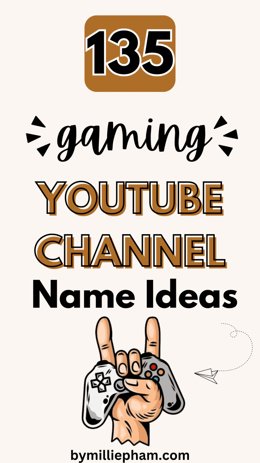 135+ Gaming YouTube Channel Name Ideas for 2025